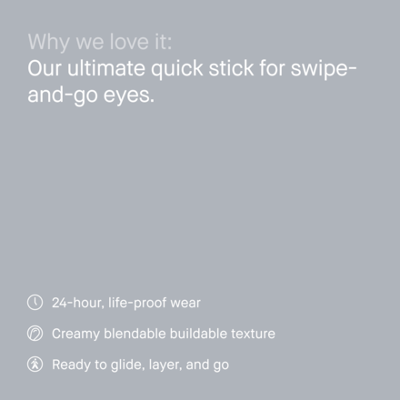 Long-Wear Cream Shadow Stick