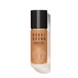 Weightless Skin Foundation SPF 15 מייק-אפ עשיר בלחות עם עמידות ל-24 שעות, Warm Golden, 30 מ"ל