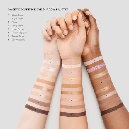 Swet Decadence Eye Shadow Palette<br>פלטת צלליות חגיגית במהודרה מוגבלת